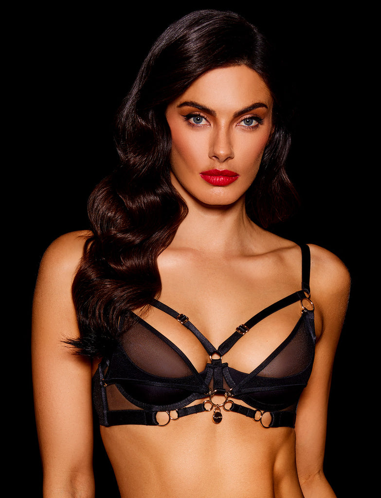Lexi Black Bra Shop BRAS Honey Birdette