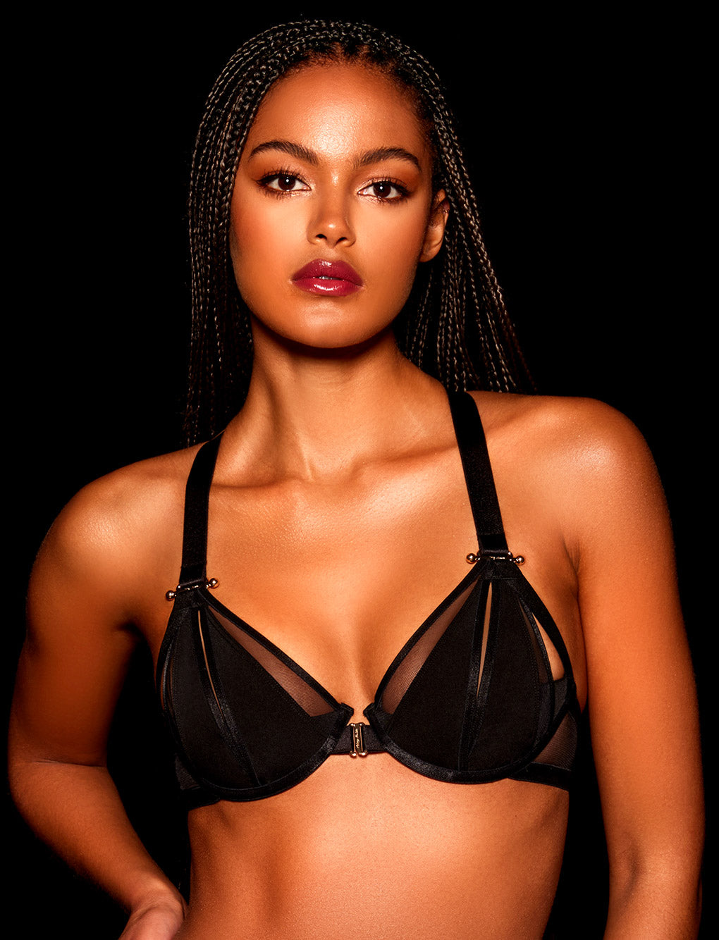 SOUTIEN-GORGE ALANA NOIR