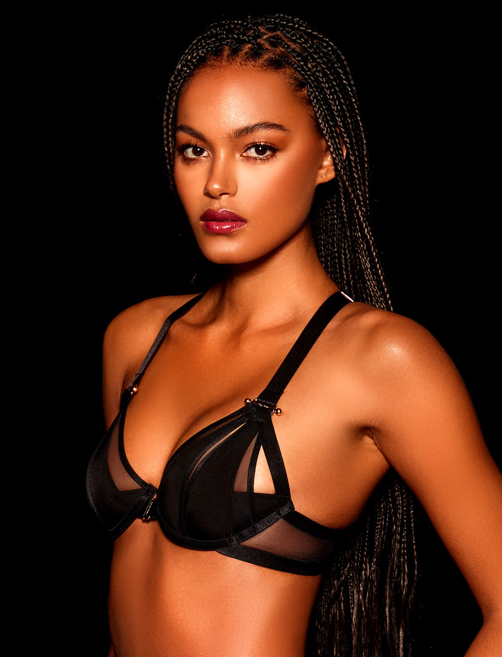 SOUTIEN-GORGE ALANA NOIR