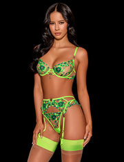 Aluna Green Suspender