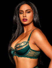 Charlotta Emerald Bra