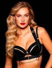 ENSEMBLE SOUTIEN-GORGE & BAS KUKURO NOIR