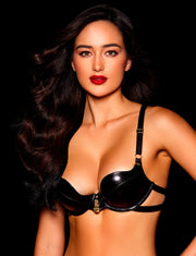 ENSEMBLE SOUTIEN-GORGE & BAS REBEL NOIR