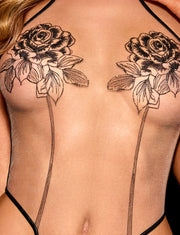 ROSA IN SCHWARZ BODY