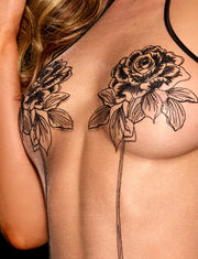 ROSA IN SCHWARZ BODY