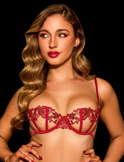 SOUTIEN-GORGE ROSALINE ROUGE