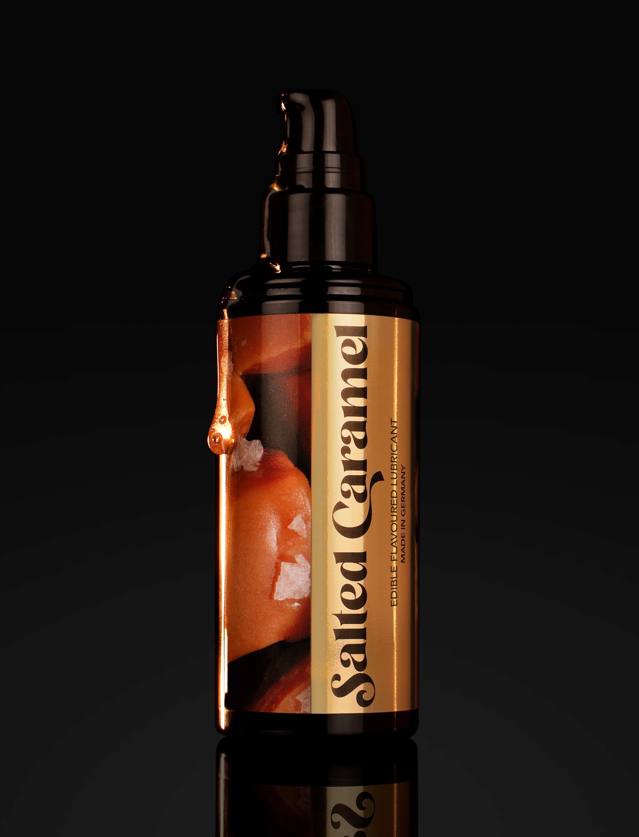 Salted Caramel Edible Lubricant - Personal Lubricants | Honey Birdette Salted Caramel Edible Lubricant - Personal Lubricants | Honey Birdette
