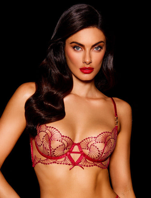 SOUTIEN-GORGE SARAH ROUGE