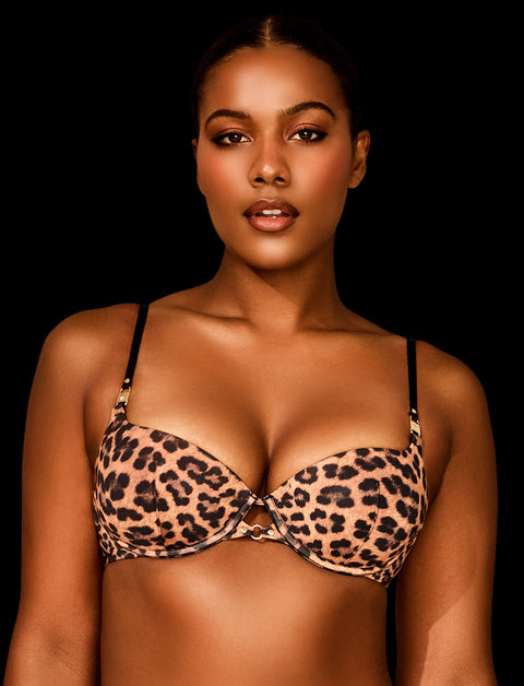 SOUTIEN-GORGE PUSH-UP EVERYDAY SMOOTHS LÉOPARD