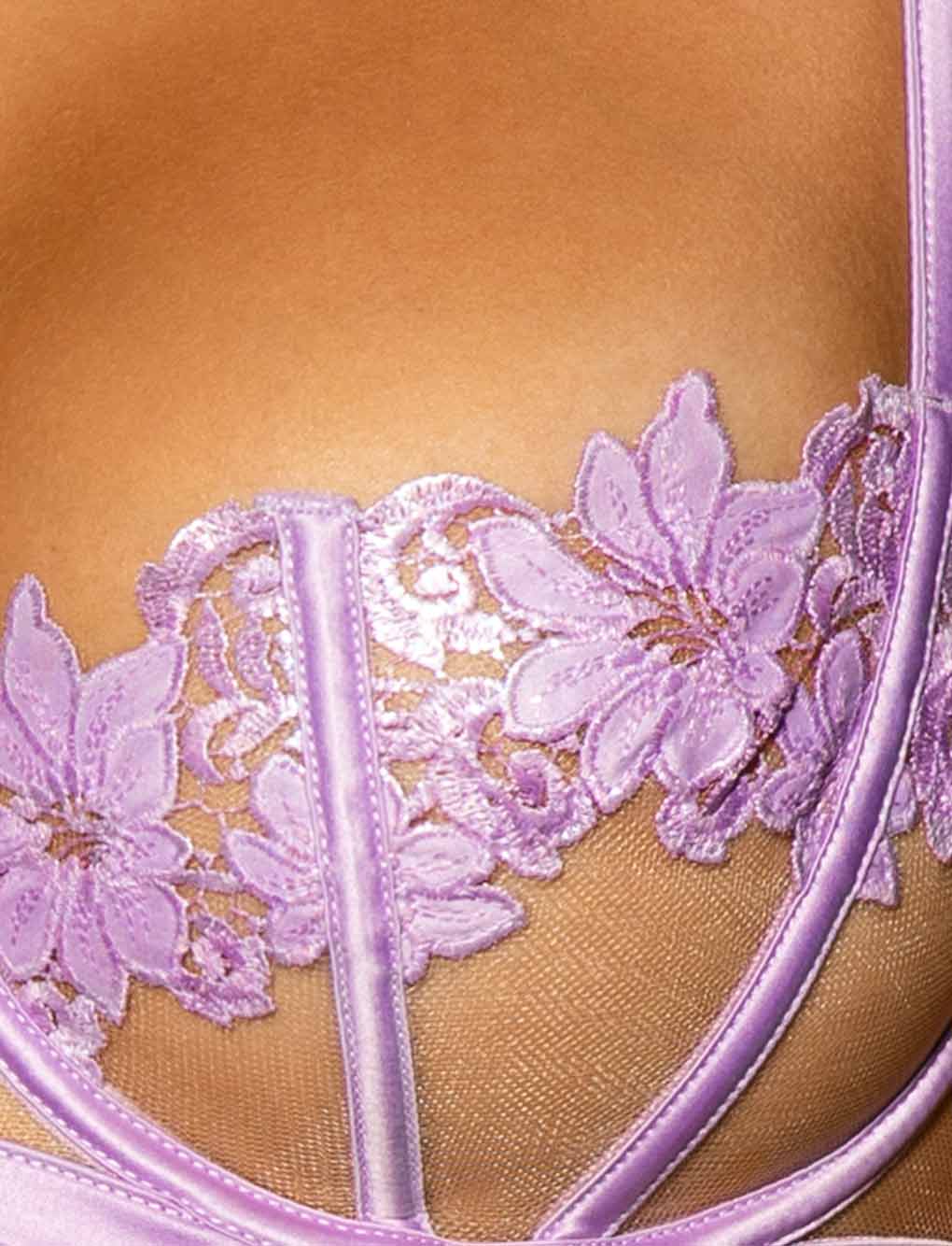 Amelie Lilac Bra