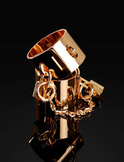 CHASTITY GOLD MANSCHETTEN 